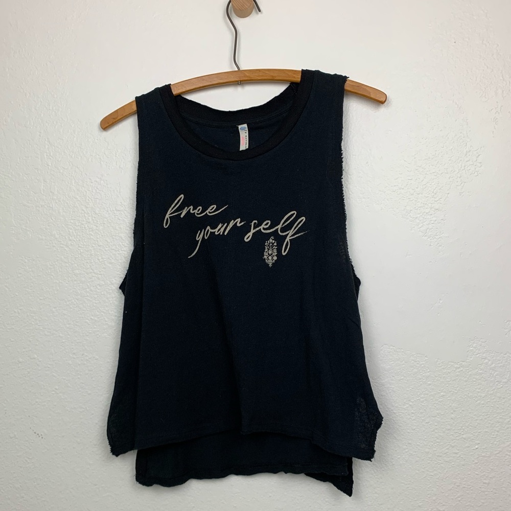Free People movement relay graphic tee M